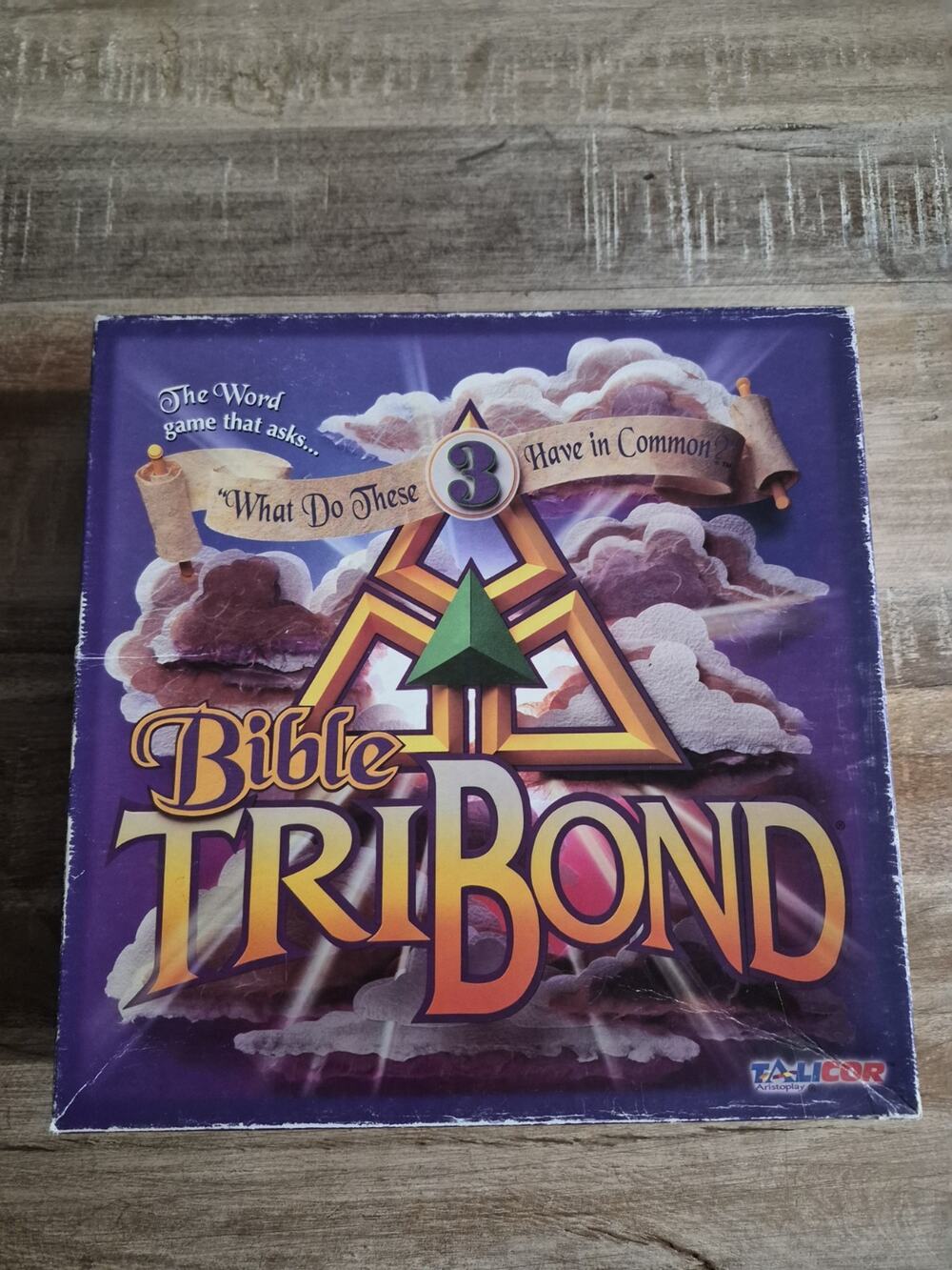 Vintage Bible Tribond Board Game Complete